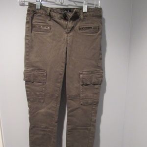 Olive Army Green Cargo Pants Jeans